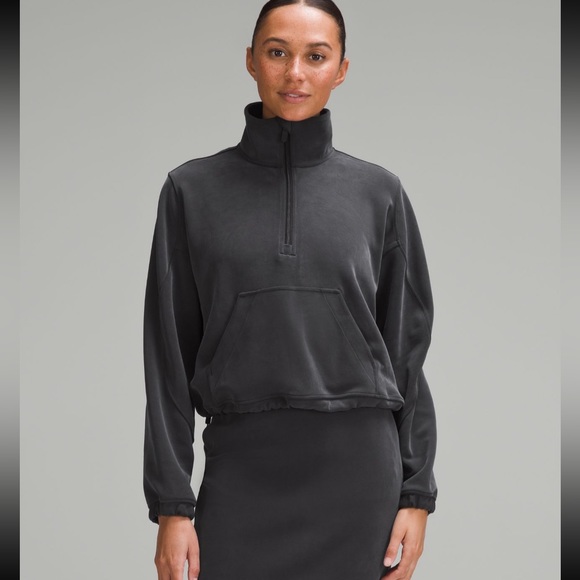 lululemon athletica Tops - Lulu brushed softstreme half zip